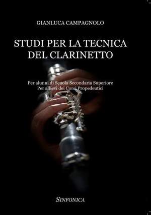 Gianluca Campagnolo: Studi per la Tecnica del Clarinetto