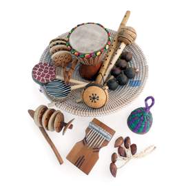Percussion Plus Honestly Made African basket