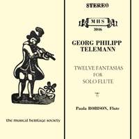 Telemann: 12 Fantasias for Solo Flute, TWV 40:2-13