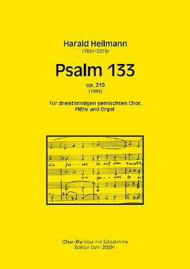 Harald Heilmann: Psalm 133 op. 210