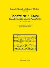 Daniel Friedrich Eduard Wilsing: Sonate Nr. 1 für Pianoforte f-Moll op. 1/1