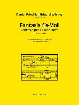 Daniel Friedrich Eduard Wilsing: Fantasia für Pianoforte fis-Moll op. 10