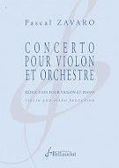 Pascal Zavaro: Concerto Pour Violon