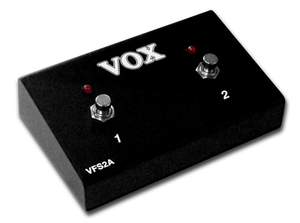 Vox 2 Button Footswitch For Ac Amplifiers