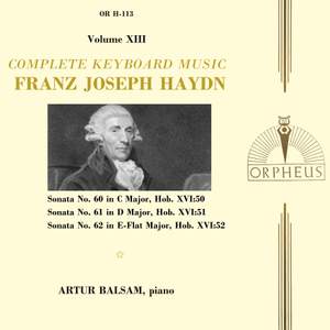 Haydn: Complete Keyboard Music, Volume XIII
