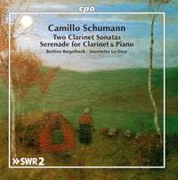 Camillo Schumann: Works for Clarinet & Piano