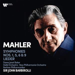 Mahler: Symphonies Nos. 1, 5, 6, 9 & Lieder Product Image