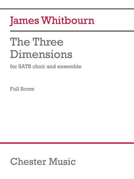 James Whitbourn: The Three Dimensions