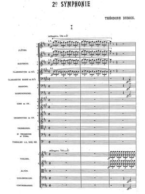 Dubois, Théodore: Symphony no. 2 in D