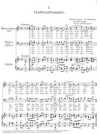 Berger, Wilhelm: 24 Volkslieder for mezzo-soprano (with second voice ad libitum) and piano