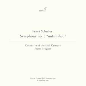 Schubert: Symphony No. 8 in B Minor, D. 759 'Unfinished' (Live at Ozawa Hall, Boston, September 2007)
