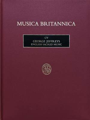 Jeffreys, George: English Sacred Music