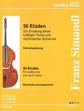 Franz Simandl: 30 Etüden