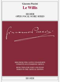 Puccini: Le Willis (Vocal Score)