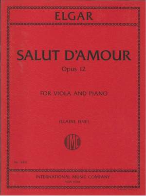 Edward Elgar: Salut d'Amour Op. 12