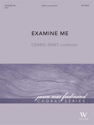 Cedric Dent: Examine Me (Full Score & Parts)