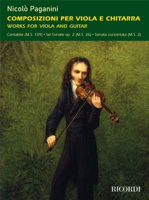 Nicolò Paganini: Works for Viola and Guitar or Lute