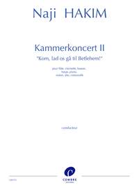 Hakim, Naji: Kammerkoncert II (score and parts)