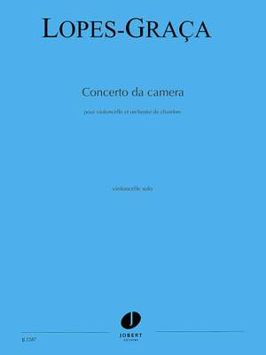 Lopes-Graca, Fernando: Concerto da Camero (cello solo part)
