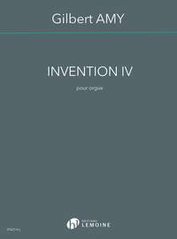 Amy, Gilbert: Invention IV (organ)