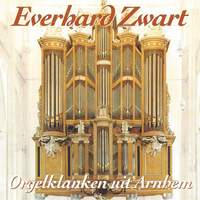 Everhard Zwart bespeelt het Orgel van Eusebiuskerk, te Arnhem