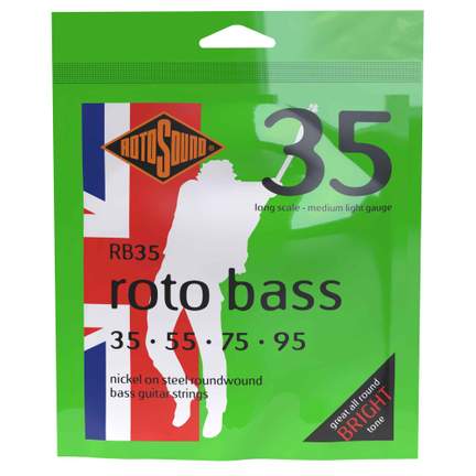 Roto Bass Nickel Medium Light
