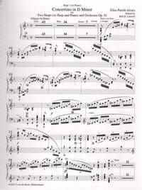Elias Parish Alvars: Concertino In D Minor for Two Harps