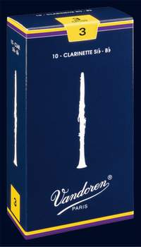 Traditional Reeds Clarinet 2 3 Pack