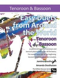 Easy Duets from Around the World for Tenoroon and Bassoon: 32 exciting pieces arranged for two players who know all the basics.