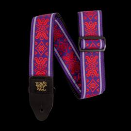 Ernie Ball Strap Royal Flush Red Jacquard 