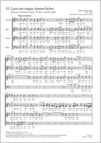 Bortniansky, Dimitri Stepanowitsch: Come, O people let us praise in song