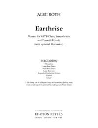 Roth, Alec: Earthrise SATB Semi-chor Pno Prc (Perc)
