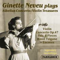 Sibelius: Violin Concerto & Suk: Four Pieces