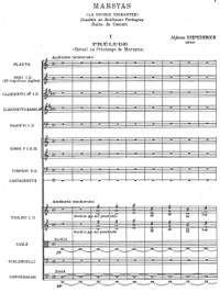 Diepenbrock, Alphons: Marsyas, suite for orchestra