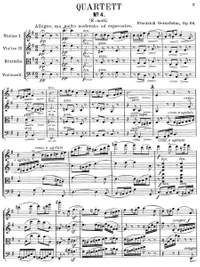 Gernsheim, Friedrich: String Quartet No. 4 in e Minor op. 66
