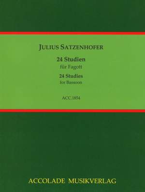 Julius Satzenhofer: 24 Studien