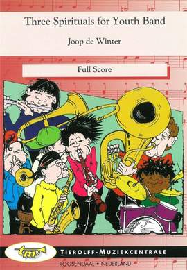 Joop de Winter: Three Spirituals For Youth band