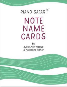 Piano Safari: Note Name Cards