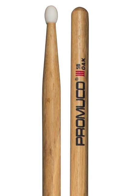 Promuco Drumsticks - Oak 5B Nylon Tip