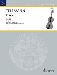Telemann, G P: Concerto G major
