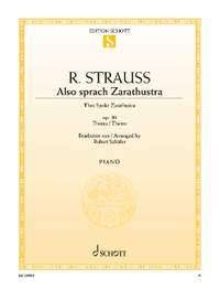 Strauss, R: Also sprach Zarathustra