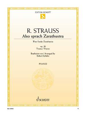 Strauss, R: Also sprach Zarathustra
