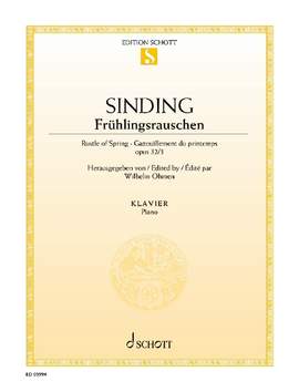Sinding, C: Frühlingsrauschen op. 32/3