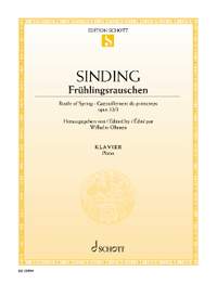 Sinding, C: Frühlingsrauschen op. 32/3