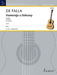 de Falla, M: Homenaje a Debussy