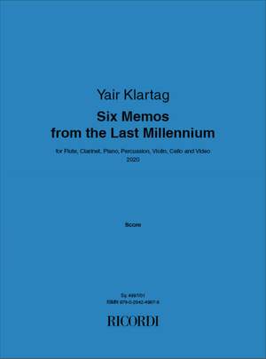 Yair Klartag: Six Memos from the Last Millennium