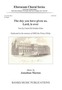 Jonathan Marten: The day you have given us, Lord, is over