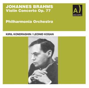 Leonid Kogan conducted by Kondrashin plays Brahms Violin Concerto 1958
