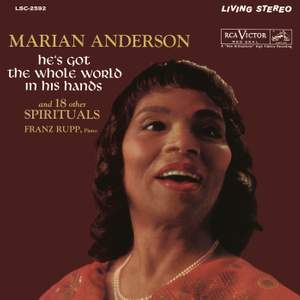 Marian Anderson Performing 'He's Got the Whole World in His Hands' & 18 More Spirituals