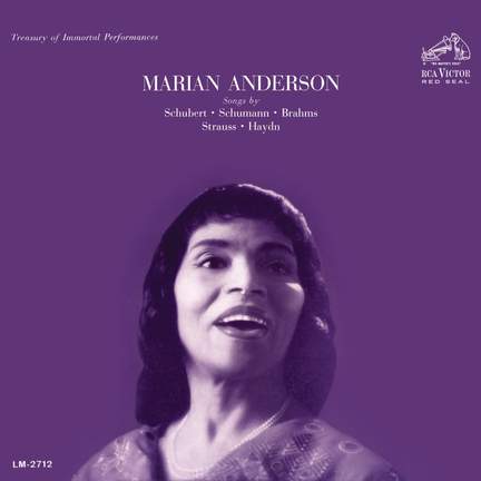 Marian Anderson Performing Songs by Schubert & Schumann & Brahms & Strauss & Haydn